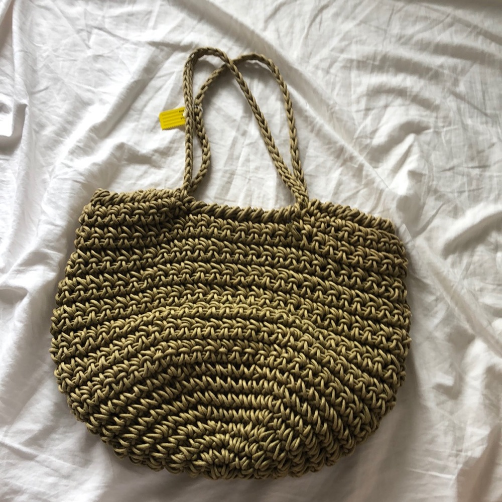 Hawaiian Knitted Mesh Bag